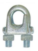 Galv Malleable Wire Rope Clips TypeA