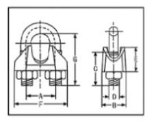 DIN 741 GALV MALLEABLE WIRE ROPE CLIPS-1.jpg